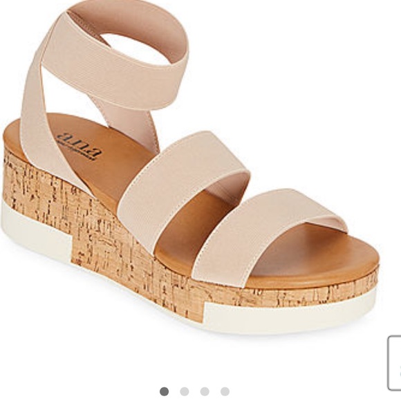 Womens Eliza Wedge Sandals